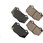 Order Rear Ceramic Pads by AKEBONO - ACT1718 For Your Vehicle
