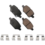 Order AKEBONO - ACT2168 - Rear Disc Brake Pads For Your Vehicle
