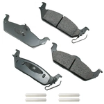 Order Rear Ceramic Pads by AKEBONO - ACT1012A For Your Vehicle