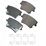 Order Rear Ceramic Pads by AKEBONO - ACT1057A For Your Vehicle