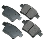 Order Rear Ceramic Pads by AKEBONO - ACT1071 For Your Vehicle