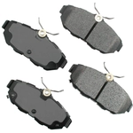 Order Rear Ceramic Pads by AKEBONO - ACT1082 For Your Vehicle