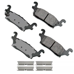 Order Rear Ceramic Pads by AKEBONO - ACT1120 For Your Vehicle