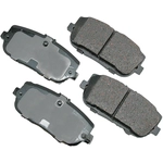 Order Rear Ceramic Pads by AKEBONO - ACT1180 For Your Vehicle
