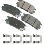 Order AKEBONO - ACT1275 - Rear Ceramic Pads For Your Vehicle