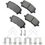 Order AKEBONO - ACT1281 - Rear Ceramic Pads For Your Vehicle