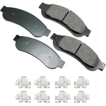 Order Rear Ceramic Pads by AKEBONO - ACT1334A For Your Vehicle