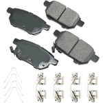 Order AKEBONO - ACT1354B - Rear Ceramic Pads For Your Vehicle