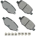 Order Rear Ceramic Pads by AKEBONO - ACT1377A For Your Vehicle