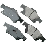 Order Rear Ceramic Pads by AKEBONO - ACT1498 For Your Vehicle