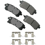 Order Rear Ceramic Pads by AKEBONO - ACT1510 For Your Vehicle