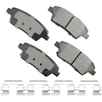 Order Rear Ceramic Pads by AKEBONO - ACT1551 For Your Vehicle