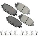 Order AKEBONO - ACT1596 - Rear Ceramic Pads For Your Vehicle