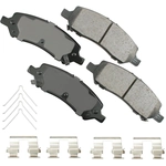 Order Rear Ceramic Pads by AKEBONO - ACT1647 For Your Vehicle