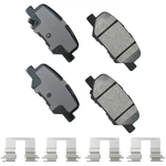 Order AKEBONO - ACT1679A - Rear Ceramic Pads For Your Vehicle