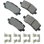 Order AKEBONO - ACT1698 - Rear Ceramic Pads For Your Vehicle