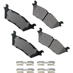 Order Rear Ceramic Pads by AKEBONO - ACT1790 For Your Vehicle