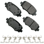 Order Rear Ceramic Pads by AKEBONO - ACT1809 For Your Vehicle