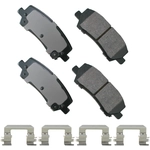 Order Rear Ceramic Pads by AKEBONO - ACT1810 For Your Vehicle