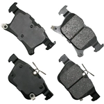 Order Rear Ceramic Pads by AKEBONO - ACT1901 For Your Vehicle