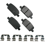 Order Rear Ceramic Pads by AKEBONO - ACT1921 For Your Vehicle