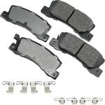 Order Rear Ceramic Pads by AKEBONO - ACT325A For Your Vehicle