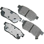 Order Rear Ceramic Pads by AKEBONO - ACT374 For Your Vehicle
