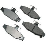 Order Rear Ceramic Pads by AKEBONO - ACT413 For Your Vehicle