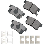 Order Rear Ceramic Pads by AKEBONO - ACT536B For Your Vehicle