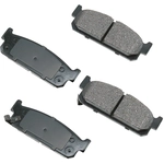 Order Rear Ceramic Pads by AKEBONO - ACT588 For Your Vehicle