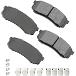 Order AKEBONO - ACT606A - Rear Ceramic Pads For Your Vehicle