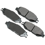 Order Rear Ceramic Pads by AKEBONO - ACT613 For Your Vehicle