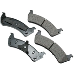 Order Rear Ceramic Pads by AKEBONO - ACT667 For Your Vehicle