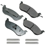 Order Rear Ceramic Pads by AKEBONO - ACT674A For Your Vehicle