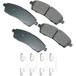 Order Rear Ceramic Pads by AKEBONO - ACT757 For Your Vehicle