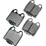 Order Rear Ceramic Pads by AKEBONO - ACT771 For Your Vehicle