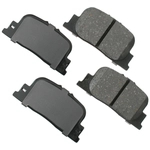Order Rear Ceramic Pads by AKEBONO - ACT835 For Your Vehicle