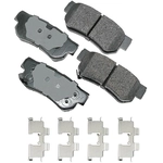 Order Rear Ceramic Pads by AKEBONO - ACT863A For Your Vehicle