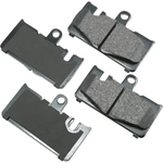 Order Rear Ceramic Pads by AKEBONO - ACT871 For Your Vehicle