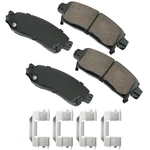 Order Rear Ceramic Pads by AKEBONO - ACT883 For Your Vehicle
