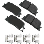 Order AKEBONO - ACT885 - Rear Ceramic Pads For Your Vehicle