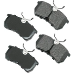 Order Rear Ceramic Pads by AKEBONO - ACT886 For Your Vehicle
