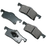 Order Rear Ceramic Pads by AKEBONO - ACT935 For Your Vehicle