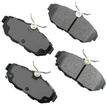 Order Rear Ceramic Pads by AKEBONO - ASP1082 For Your Vehicle
