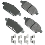 Order Rear Ceramic Pads by AKEBONO - ASP1161A For Your Vehicle