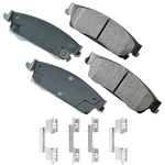 Order Rear Ceramic Pads by AKEBONO - ASP1194A For Your Vehicle