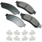 Order Rear Ceramic Pads by AKEBONO - ASP1334A For Your Vehicle