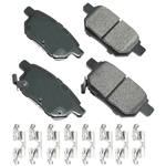 Order Rear Ceramic Pads by AKEBONO - ASP1354A For Your Vehicle