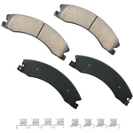 Order Rear Ceramic Pads by AKEBONO - ASP1411 For Your Vehicle