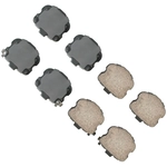 Order Rear Ceramic Pads by AKEBONO - ASP1419A For Your Vehicle